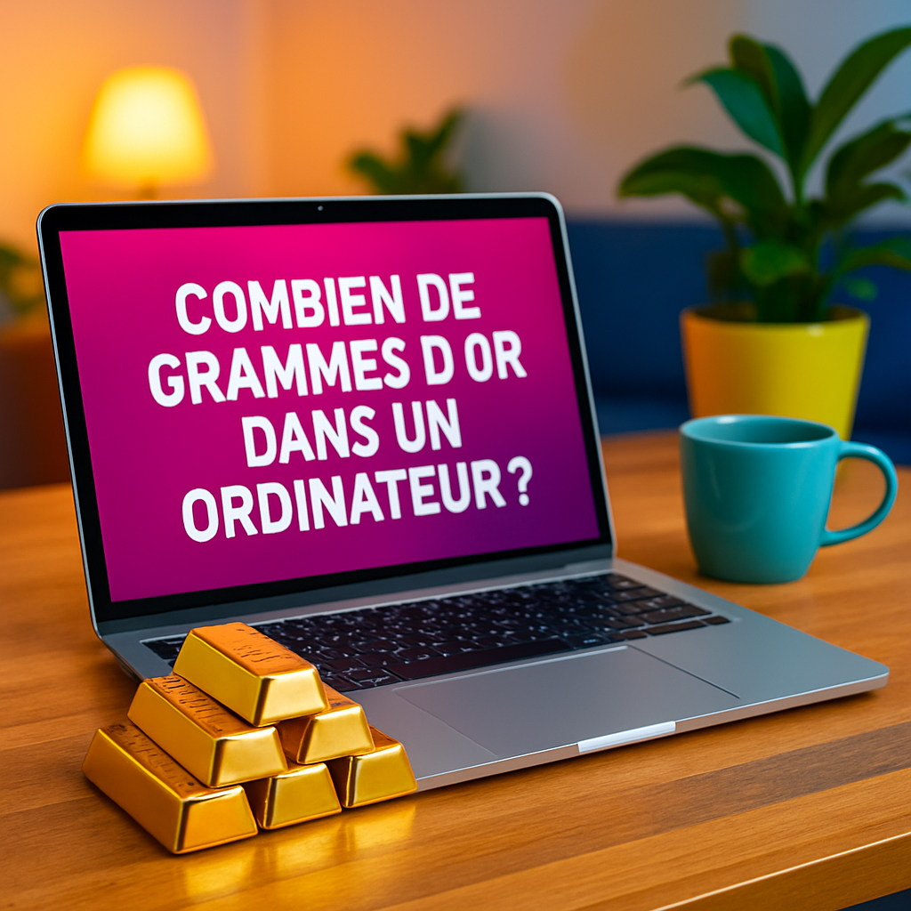 combien de gramme d'or dans un ordinateur