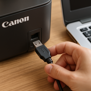 comment connecter une imprimante canon à un ordinateur