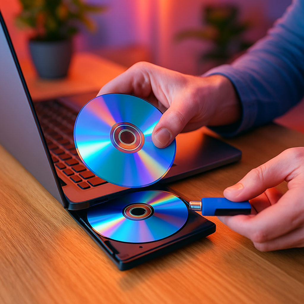 comment copier un cd sur une clé usb sans ordinateur