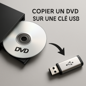 comment copier un dvd sur une clé usb sans ordinateur
