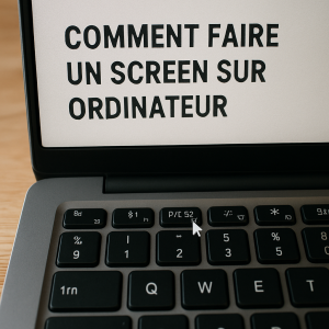 comment faire un screen sur ordinateur