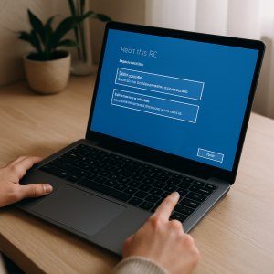 comment réinitialiser un ordinateur portable