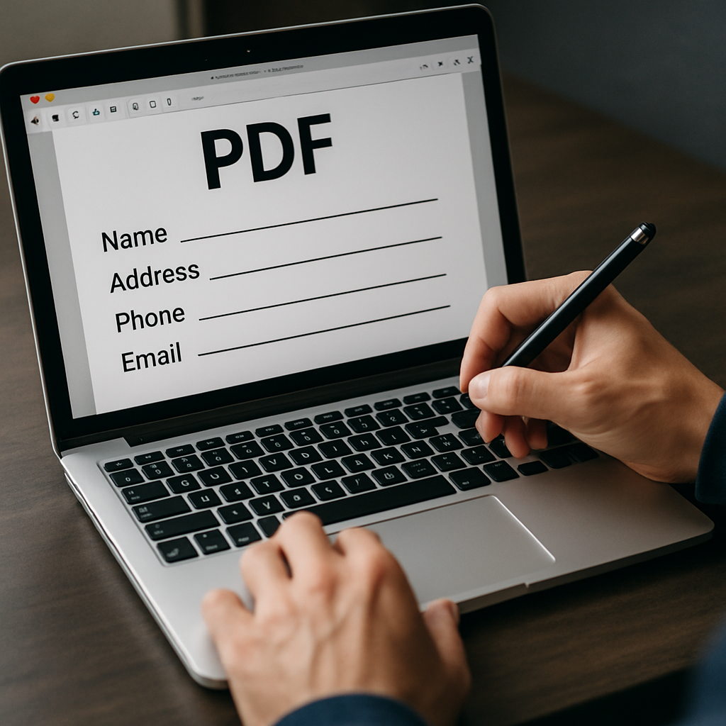 comment remplir un pdf sur ordinateur