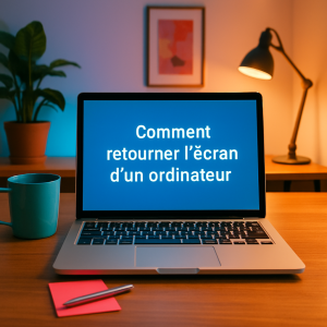 comment retourner l écran d un ordinateur avec le clavier