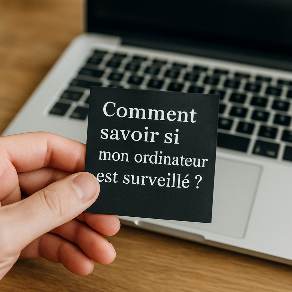 comment savoir si mon ordinateur est surveillé au travail