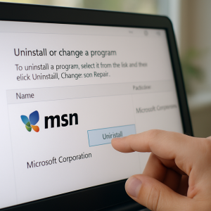 comment supprimer msn de mon ordinateur