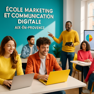 ecole marketing et communication digitale aix en provence