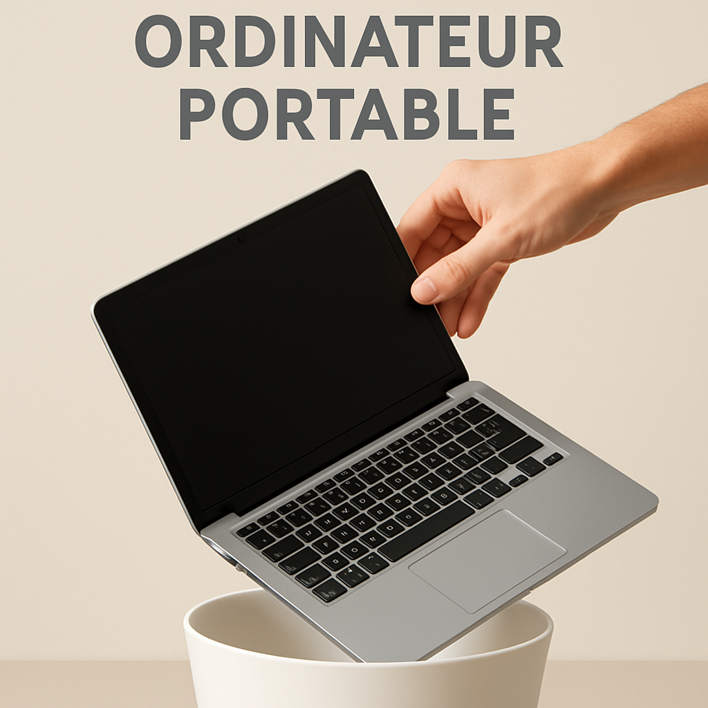 où jeter son ordinateur portable
