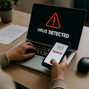 quelles actions sont susceptibles d'infecter un ordinateur